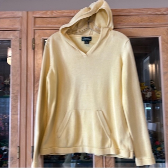 Lauren Ralph Lauren Yellow V-Neck Sweater - Picture 1 of 6